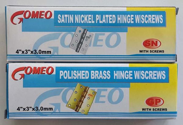 Engsel Gomeo Silver & Emas 4
