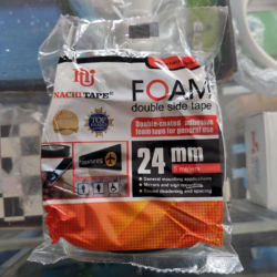 Isolasi Double Tape Foam Ukuran 24 mm